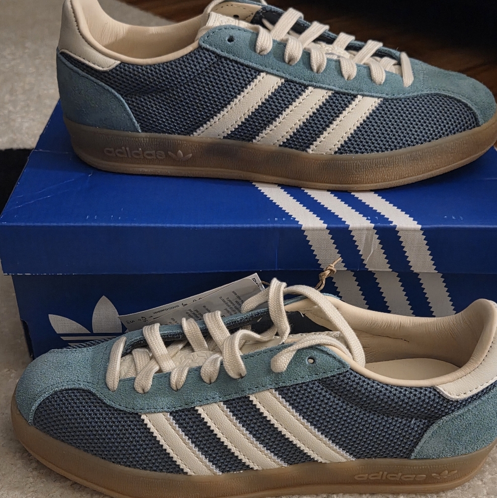 ADIDAS GAZELLE INDOOR PRO SNEAKER SZ 5M/6W